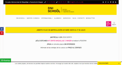 Desktop Screenshot of dni-school.com